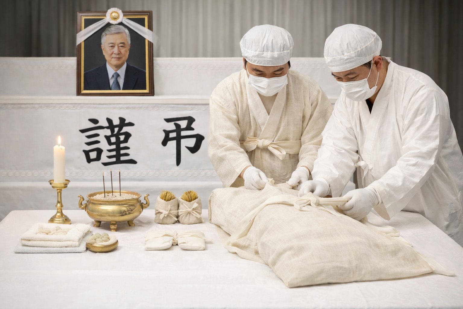 입관용품(20여가지)